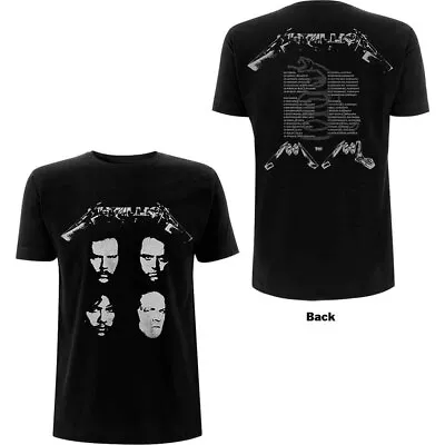 Buy Metallica 4 Faces Official Tee T-Shirt Mens • 17.13£