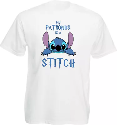 Buy Disney Stitch T-Shirt, My Patronus Is A Stitch Shirt, Cute Stitch,Unisex Tee Top • 13.99£