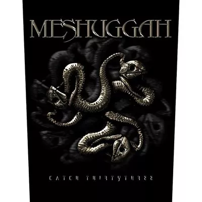 Buy MESHUGGAH Catch Thirty Three 2017 - GIANT BACK PATCH 36 X 29 Cms OFFICIAL MERCH • 9.95£