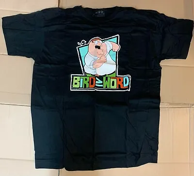 Buy Family Guy - Bird Is The Word Black T-shirt • 6.95£