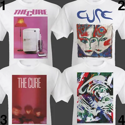 Buy The Cure Band T-shirt, 3 Three Imaginary Boys, Lovesong, Prrnography. Goth Indie • 15.99£
