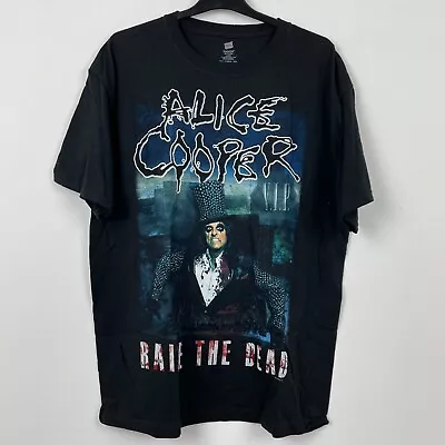 Buy 202 Alice Cooper Raise The Dead VIP Rare Band Tour T-Shirt L 0466 • 5£