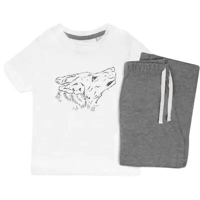 Buy 'Wolf's Head' Kids Nightwear / Pyjama Set (KP002805) • 14.99£