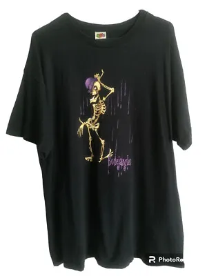 Buy Tim Burton’s 2005 The Corpse Bride Movie Bonejangles T Shirt XL • 44.12£