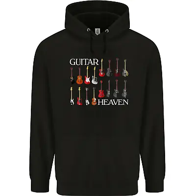 Buy Guitar Heaven Collection Guitarist Acoustic Mens 80% Cotton Hoodie • 19.99£