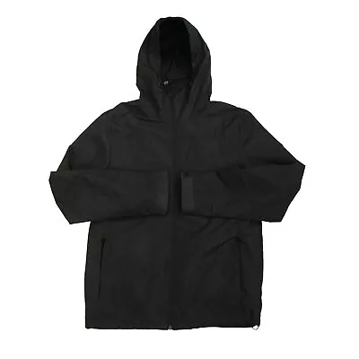 Buy George Mens Hoodie Jacket Black Size Small Lightweigth Anorak Zip Up Zip Up • 17.95£