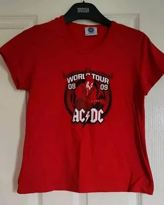 Buy AC/DC Skinny Fit Ladies T-shirt • 9.99£