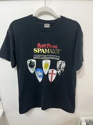 Buy Monty Python Spamalot T Shirt Vintage Size Medium Black • 15.99£