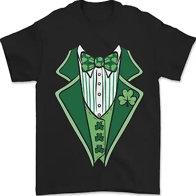 Buy Irish Tux Tuxedo Funny St Patricks Day Mens T-Shirt 100% Cotton • 8.49£