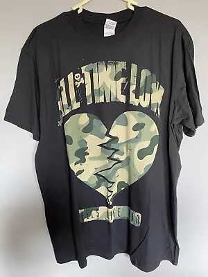 Buy All Time Low Emo Rock Band T Shirt Feels Like War Size XL Extra Large • 14.99£
