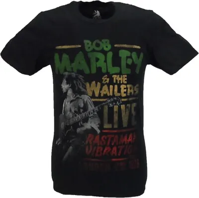 Buy Mens Official Licensed Bob Marley Rastaman Vibration Tour 1976 T Shirt • 16.99£
