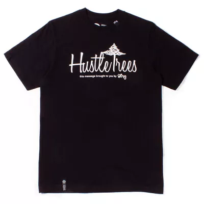 Buy LRG Men's Black 'Hustle Trees' T-Shirt • 14.99£