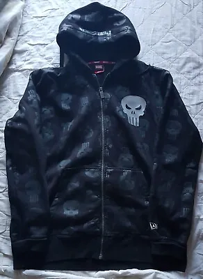 Buy New Era Marvel Punisher Zip Hooded Jacket • 80£
