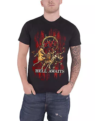Buy Slayer Hell Awaits Pentagram T Shirt • 16.95£