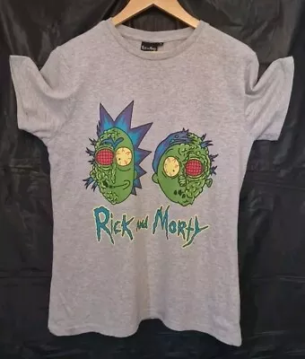 Buy Rick And Morty T Shirt Grey Size M Good Condition  • 16.50£