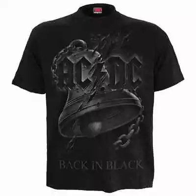 Buy Officially AC DC T Shirt Heavy Metal Back In Black T Shirt Music Licensed • 19.99£