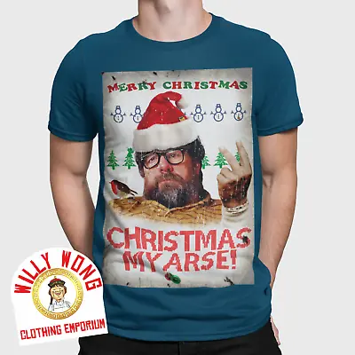 Buy Jim Royle Merry Christmas T-Shirt Retro My Arse Funny Tee Gift UK Classic • 11.39£