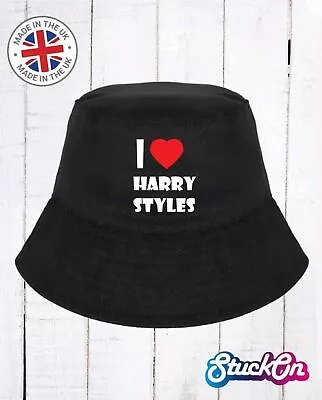 Buy I Love Harry Styles Hat Singer Song Music Merch Clothing Gift Festival Unisex • 9.99£