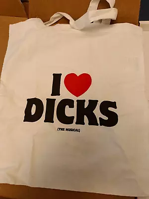 Buy Dicks The Musical Tote Bag • 9.63£