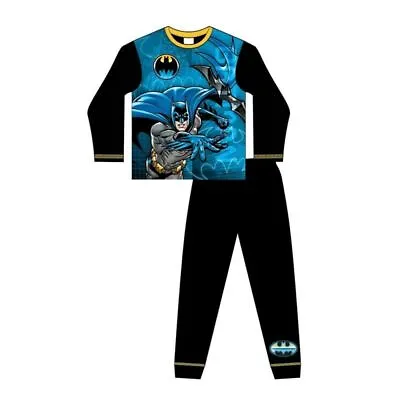 Buy Boys Batman Pyjamas DC Comics Nightwear Gotham City Ages 4-10 Years • 7.99£