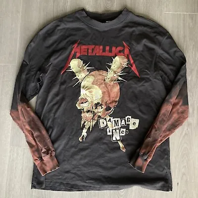 Buy Metallica Band Long Sleeve T Shirt Rock Metal • 25£
