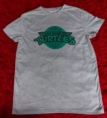 Buy NICKELODEON Teenage Mutant Ninja Turtles Mens T-Shirt Grey L • 9.99£