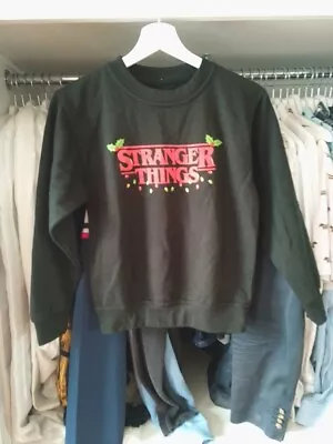 Buy Kids Stranger Things Christmas Jumper Age 12-14 Years • 0.99£
