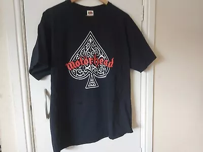 Buy Motorhead Ace Of Spades T Shirt (2007) *xl*  Lemmy Fruit Of Loom Heavy Cotton • 9.99£