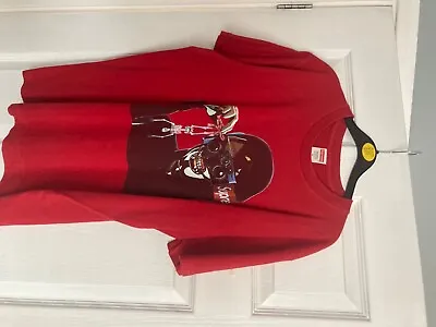 Buy Supreme Red Graphic Creeper T Shirt Size M, Designer Used Fantastic Condition  • 45£