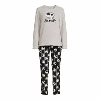 Buy Jack Skellington NBC 2 Piece Pajamas Set Women's 2X 18W-20W Plus Size Christmas • 15.41£