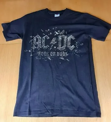 Buy Ac/dc 2016 Rock Or Bust Tour T-shirt, Size S • 9.99£