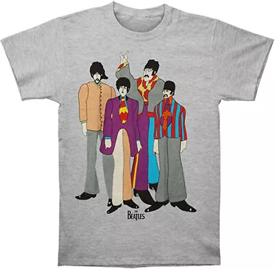 Buy The Beatles Yellow Submarine Grey T-Shirt NEW OFFICIAL • 16.39£
