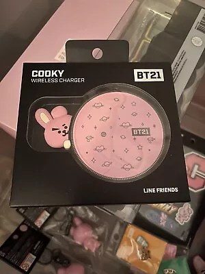 Buy BT21 Wireless Charging Pad Official Authentic Merch US Seller Cooky • 28.35£
