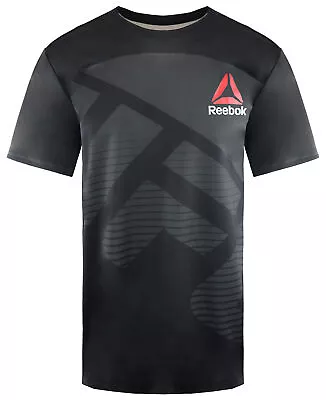 Buy Reebok UFC Short Sleeve Crew Neck Mens T-Shirt AZ90 • 23.99£