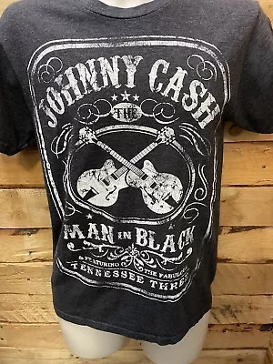 Buy Men’s Johnny Cash The Man In Black Tshirt Short Sleeve Size S  • 7.50£