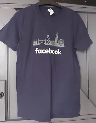 Buy Facebook London T-Shirt (Adult Small), New No Tags • 6£