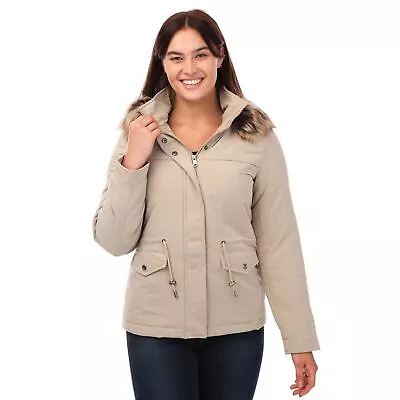 Buy Women's Parka Jacket Only New Starline Regular Fit In Cream • 39.99£