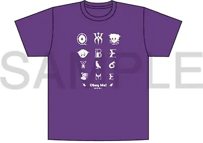Buy Obey Me! Belphegor Official T-shirt L Size Purple Japan Used • 72.74£