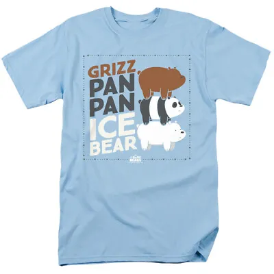 Buy We Bare Bears Grizz Pan Ice Bear Licensed Adult T-Shirt • 64.25£