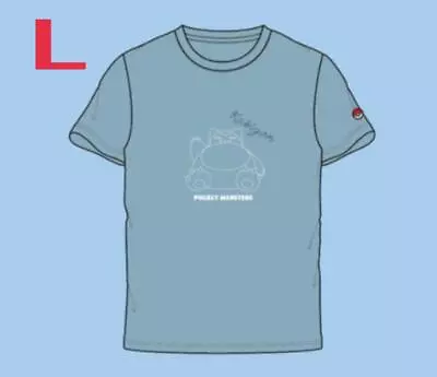 Buy Pocket Monster Snorlax T-Shirt Short Sleeve L Size • 81.74£