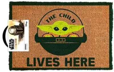 Buy Impact Merch. Doormat: Star Wars The Mandalorian - The Child Lives 400mm X 600mm • 18.88£