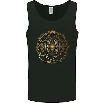 Buy Spiritual Yoga Meditation Peace Mens Vest Tank Top • 9.99£