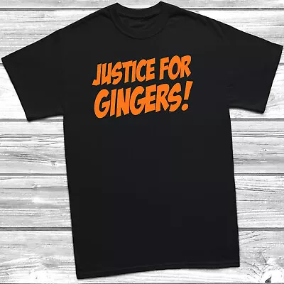 Buy Justice For Gingers T Shirt Tee Top Womens Ladyfit Mens Hair Funny Joke Gift • 7.95£