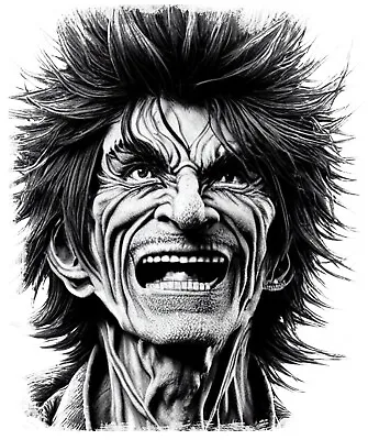 Buy Ronnie Wood Caricature T Shirt Rolling Stones • 13.95£