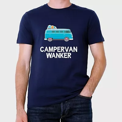 Buy CAMPERVAN Wanker Unisex Mens Womens T Shirt Tee Perfect Gift Idea FOR HIM HER • 14.95£
