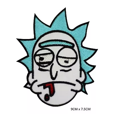 Buy Rick And Morty Sew On Iron On Patch Badge Embroidered For Clothes Wallets Etc • 2.39£