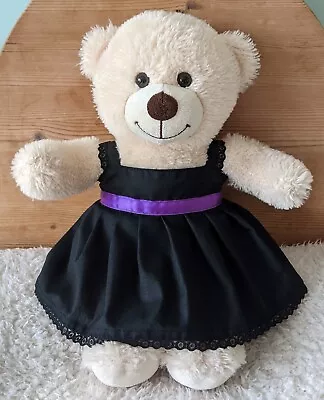 Buy Handmade Black Goth Style Dress With Lace Trim For 15inch (Build A Bear)size. • 11.99£