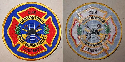 Buy Patch Patch Sleeve Badge Germantown Fire Department Tennessee TN USA • 6.01£