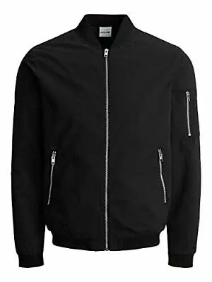 Buy Jack And Jones Mens Biker Bomber Jacket Smart Casual Pacific Winter Coats Sizes • 24.99£