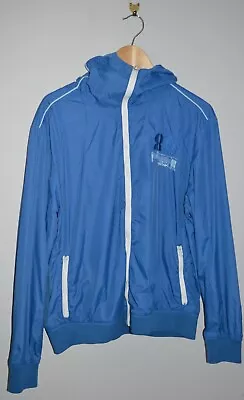 Buy Lee Cooper Hooded Blue Waterproof Shell Jacket Large • 14.99£